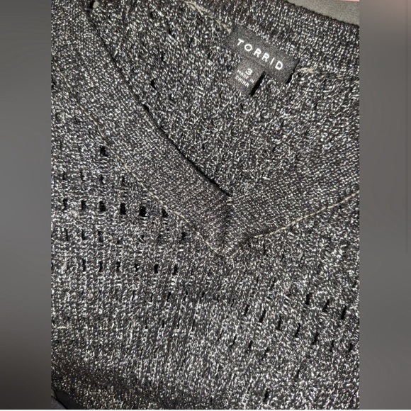 Retired metallic knit sweater - Picture 1 of 3